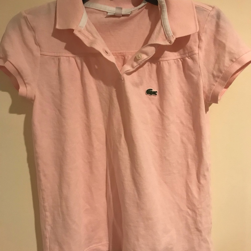 Girl T-shirt size 5 light soft pink